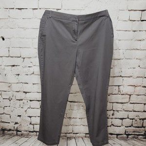 New York & Co Size 16 Gray Chino Pants